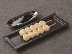 自分で炭焼きみたらし団子