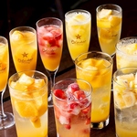 フルーツサワーとフルーツスパークリングが名物!