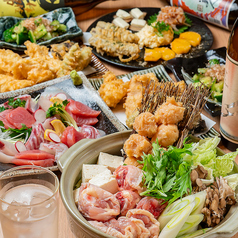 天文館居酒屋 夜の飯男 ライスマンのコース写真