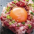 料理メニュー写真&nbsp;桜塩ユッケ
