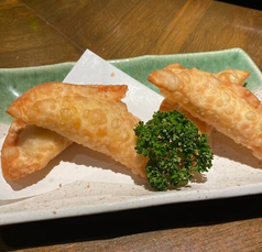 ポテトサラダの包み揚げ