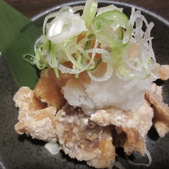 とり皮ぽん酢