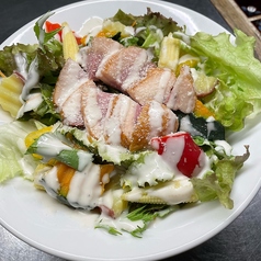 合鴨のシーザーサラダ