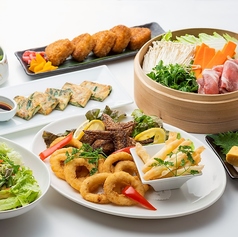 下関グランドホテル スカイビアガーデンのコース写真