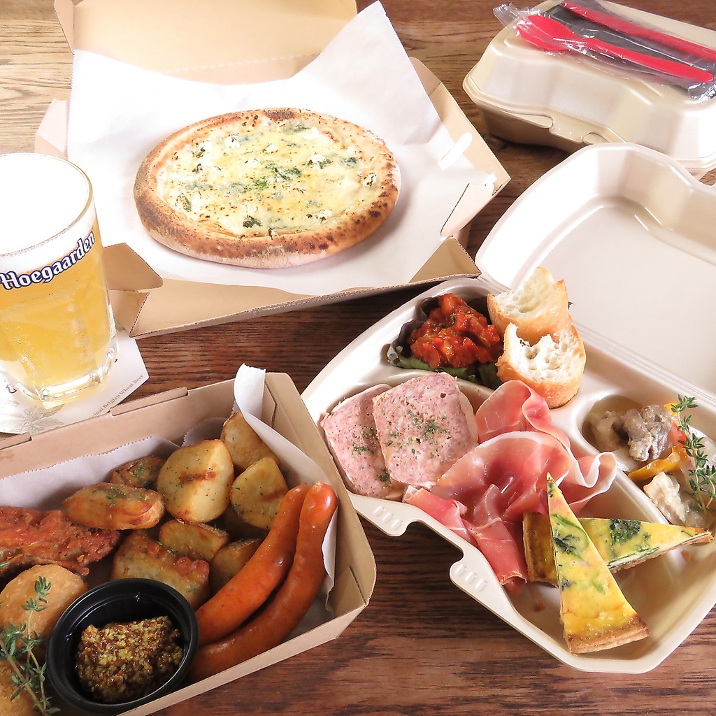 ☆テイクアウトできます♪宅飲みにレストランの味をどうぞ☆お持ち帰りメニュー豊富なラインナップ☆