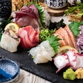 料理メニュー写真&nbsp;お造りの豪華盛り合わせ