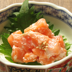 塩とろサーモン漬け