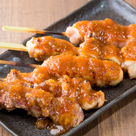おいだれ焼鳥5本盛り