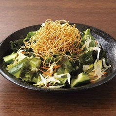 パリパリ麺のチョレギサラダ