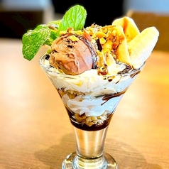 チョコバナナパフェ
