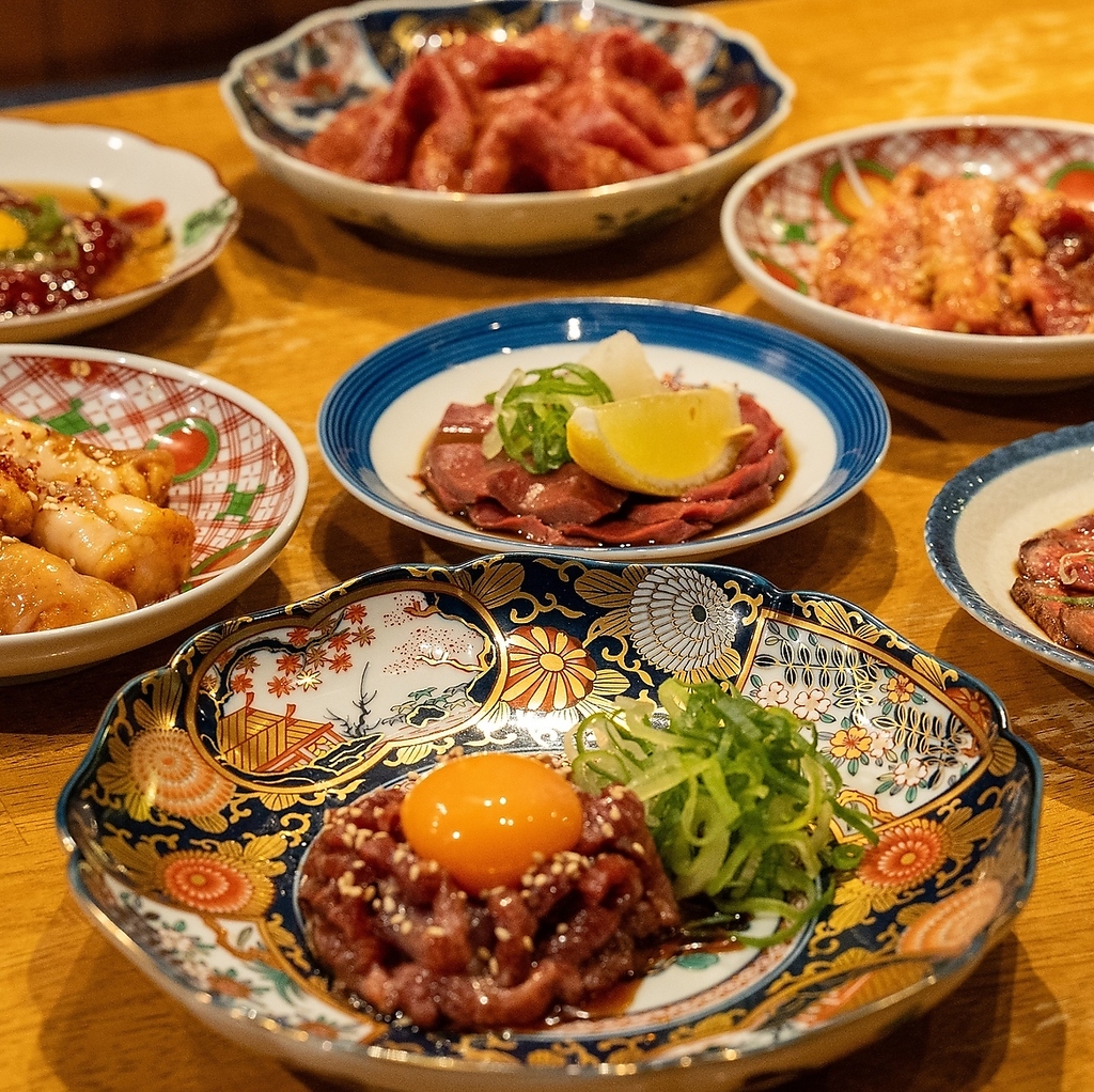 広島で焼肉宴会をするなら「ぶち」へ！最大18名様までご利用いただけるテーブル席あり！