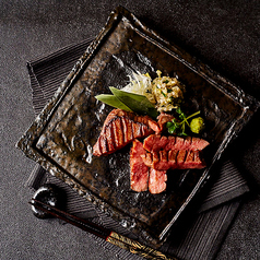 和牛タンの炭火焼き