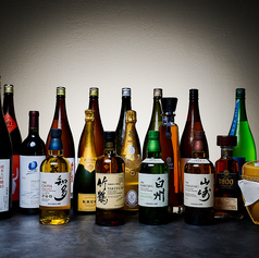 全国各地の地酒や銘酒を豊富にご用意。