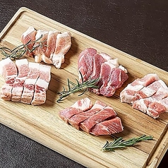 薩摩茶美豚5種盛り合わせ　300g