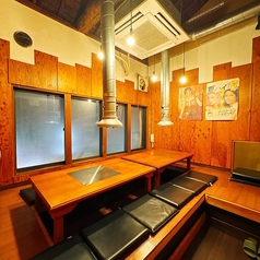 宴会や女子会に◎ゆったり掘りごたつの個室です