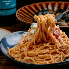 トマトのカルボナーラ