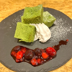 濃厚!宇治抹茶の生チョコケーキ