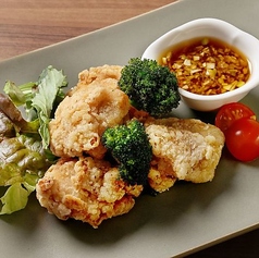 〔ディナー〕鶏のから揚げ　和紅茶香味ソース