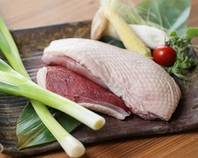 産地直送の新鮮な京食材を使用した鴨料理