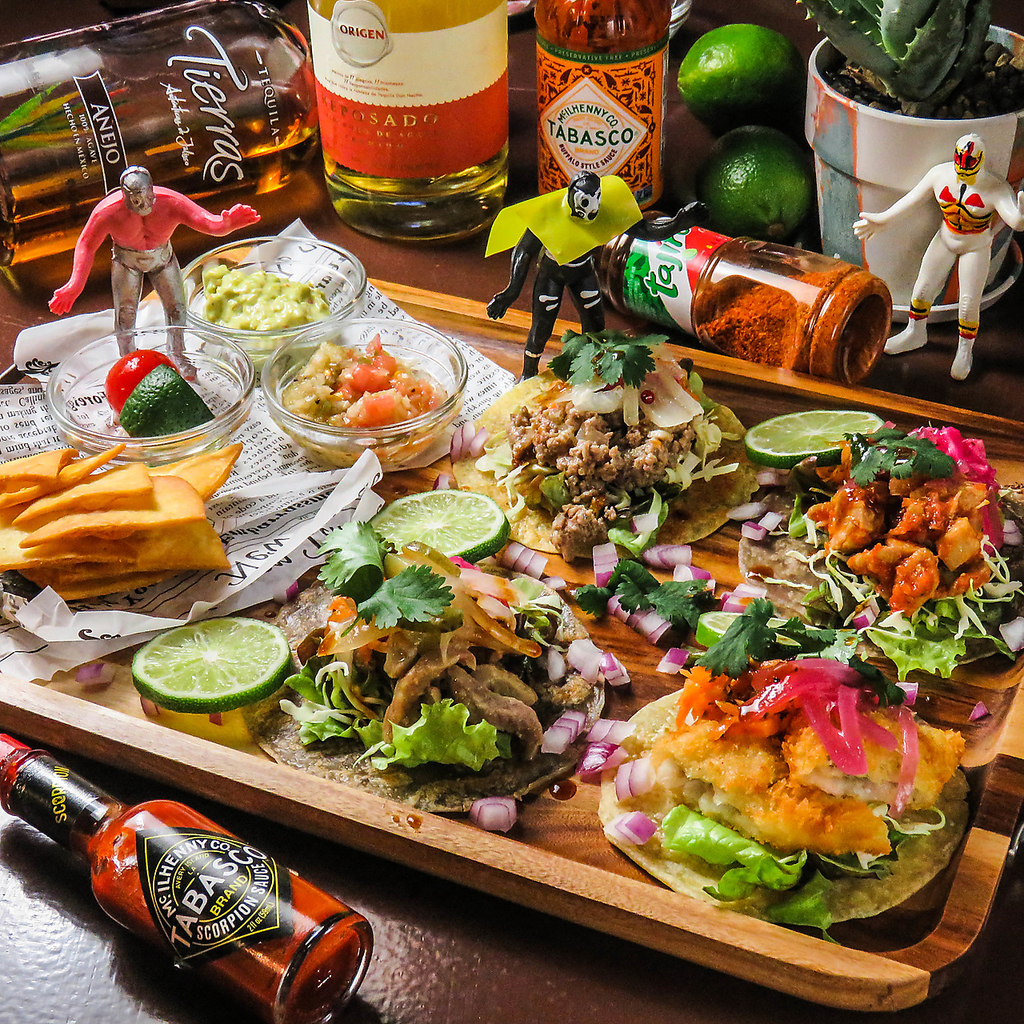 本場のタコスを存分にお楽しみください！