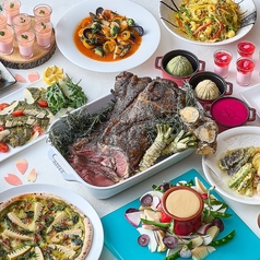 ホテルメトロポリタン オールデイダイニング クロスダインのコース写真