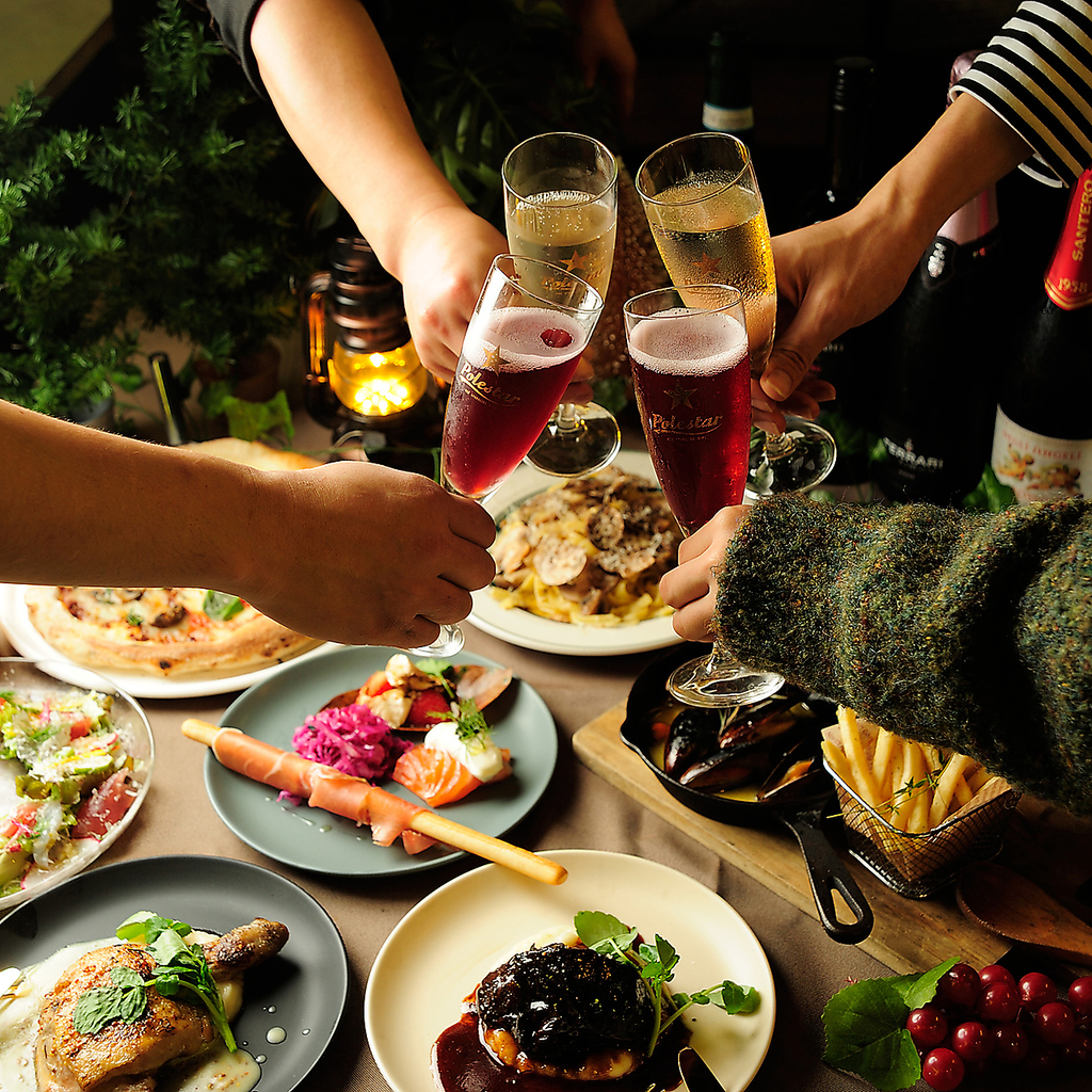 絶品イタリアンを楽しみながらの女子会におすすめ♪楽しいおしゃべりに花を咲かせる素敵な時間を♪