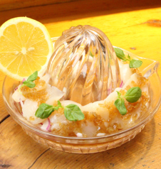 ホタテのカルパッチョ