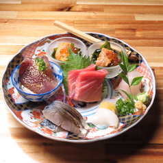 本日の創作鮮魚盛り合わせ(2人前～)