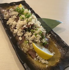 ねぎ塩牛たん山わさびぶっかけ