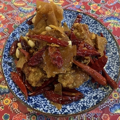 辣子鶏(鶏のトウガラシ炒め)