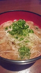 牛かすにゅうめん