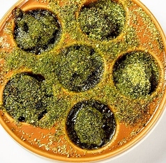 エスカルゴのブルギニヨンバター焼き