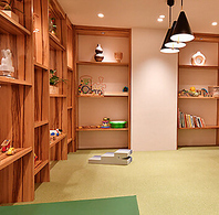 自由にあそべる♪ボーネルンド監修のキッズスペース