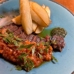 牛肉のチミチュリソース