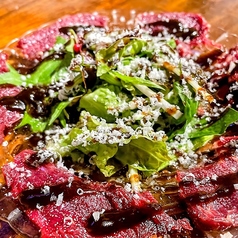 馬肉屋のカルパッチョ