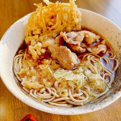 豚ごぼう天そば