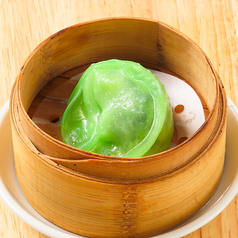 帆立と豆苗餃子