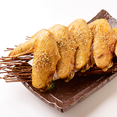 国産の手羽先唐揚げ　5本