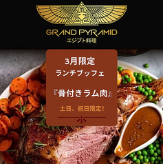 GRAND PYRAMID EGYPTIAN RESTAURANT グランド ラミッドのコース写真