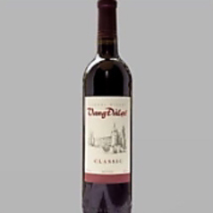 赤いワインの1本.