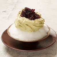 お食事に甘味も