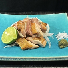 長州鳥の網焼き