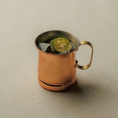 白葡萄とすだちのモスコミュール