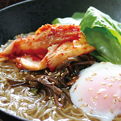 燈道の梅冷麺