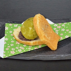 ミニたい焼き大福(抹茶)