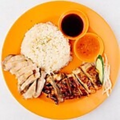 海南チキンライスダブル 2 types hainanese chicken rice