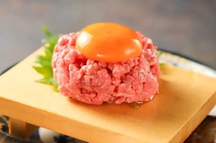 炙りユッケ刺し