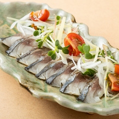 炙り〆サバ薬味ぶっかけ