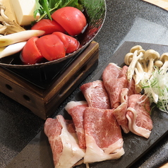 和牛　とまとすき焼き～リゾット付き～
