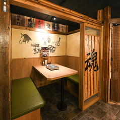 ☆大事な時間は2名様専用席☆カップルにぴったりな2名様用お席をご用意！他にも大小さまざまなお席を豊富にご用意しています。サク飲み・デート・女子会・合コン・仲間との飲み会・会社宴会…様々なシーンでご利用頂けます！いわきで居酒屋をお探しなら当店へ！